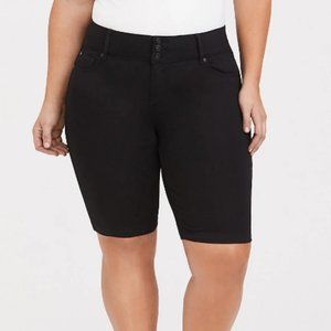 Jegging Bermuda Short - Black Wash - 2